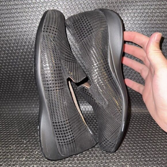 Wolky Perls Dessin Black Slip On Comfort Walking Shoes Women’s Size 39 (7.5-8) - Picture 5 of 8